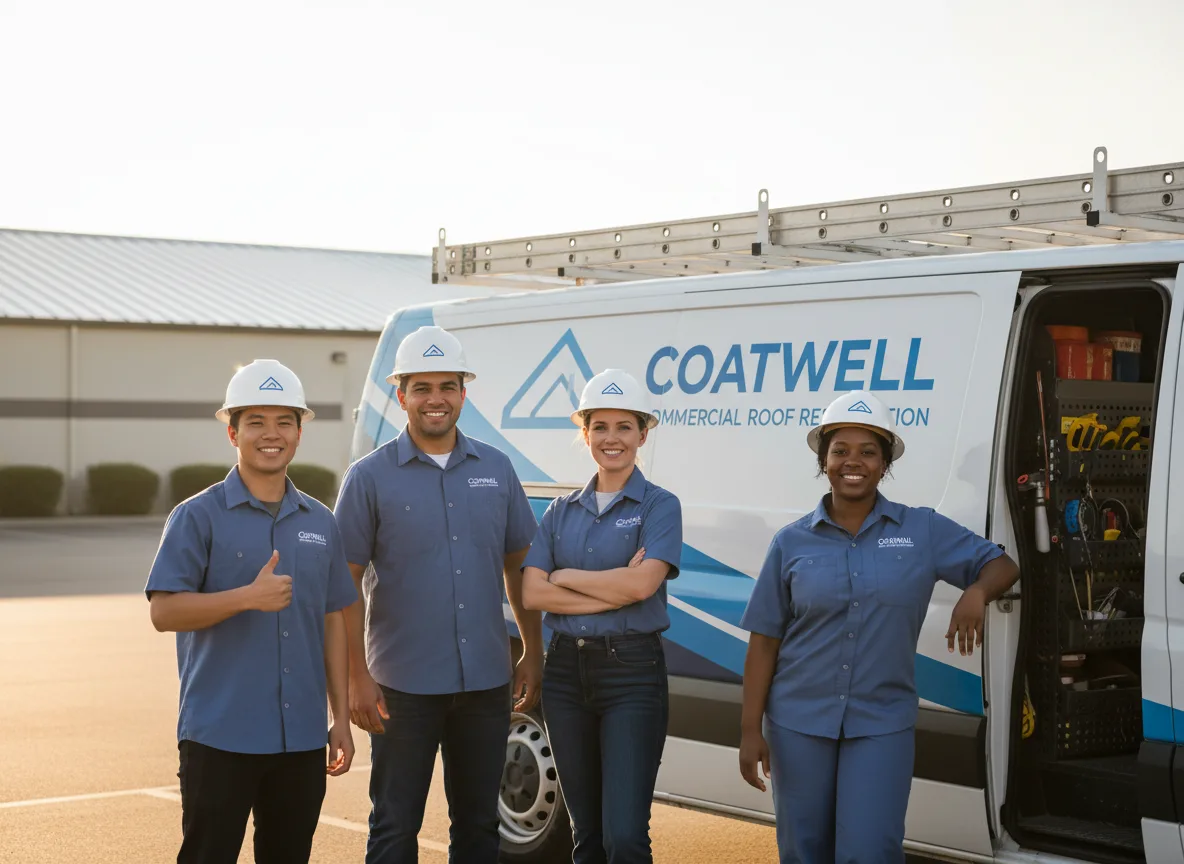 Commercial roof coating company in Valera, TX